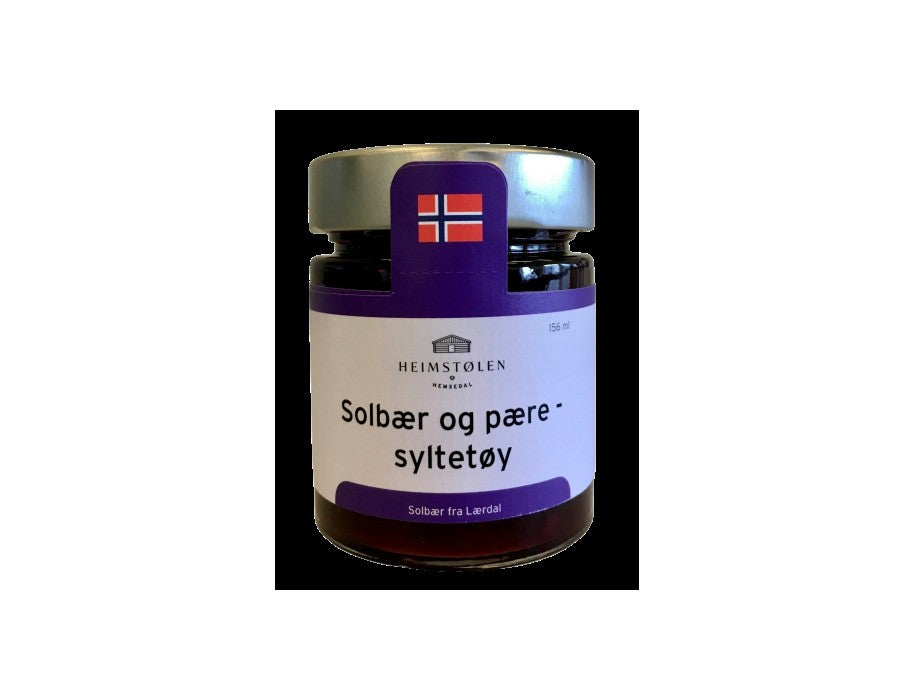 79,00
NOK
Heimstølen - Solbær og pære-syltetøy 156ml