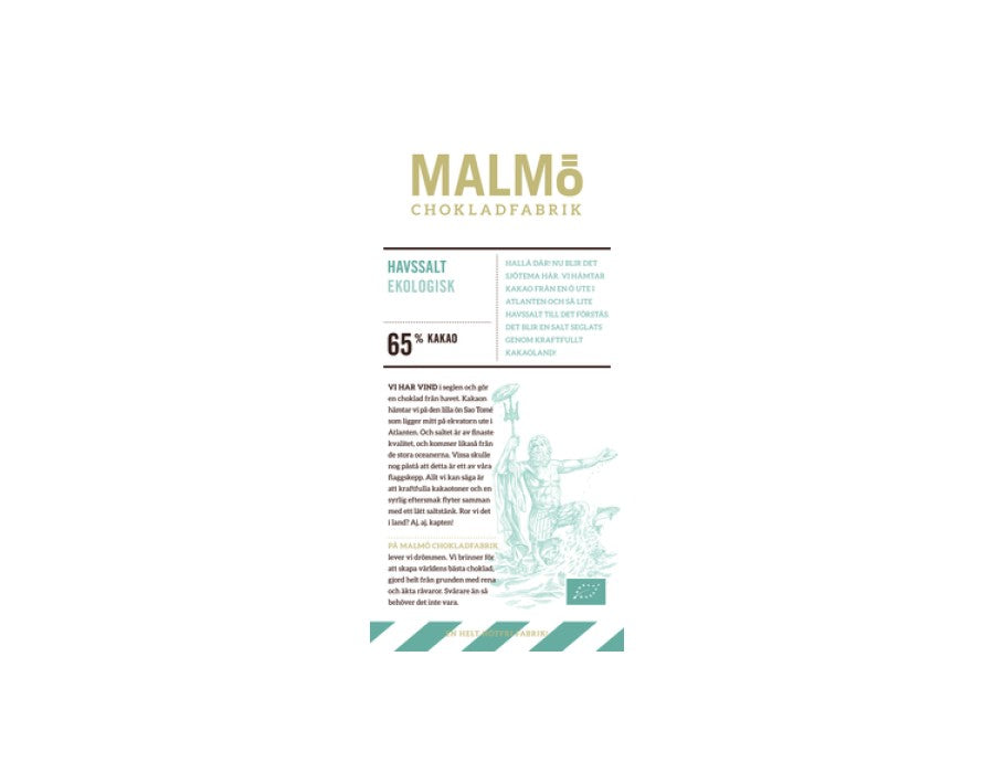 79,00
NOK
Malmö Havsalt 65% 80g