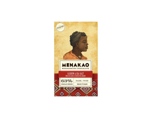 79,00
NOK
Menakao 63% Cashew & Seasalt 75g