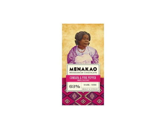 79,00
NOK
Menakao 63% Combava and Pink Pepper 75g