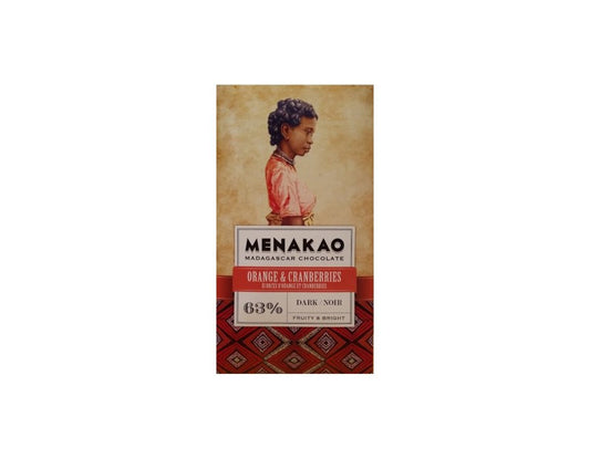 79,00
NOK
Menakao 63% Orange and Cranberries 75g