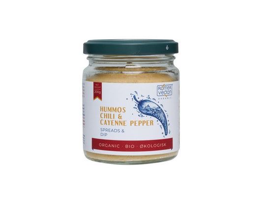 79,00
NOK
Rømer Vegan Hummus Chili 200g