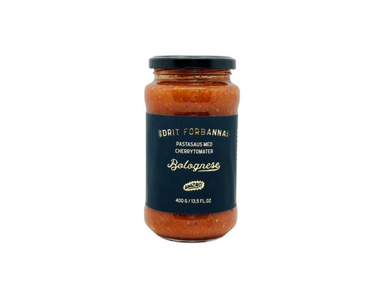99,00
NOK
Drit Forbanna Pastasaus Bolognese 400ml