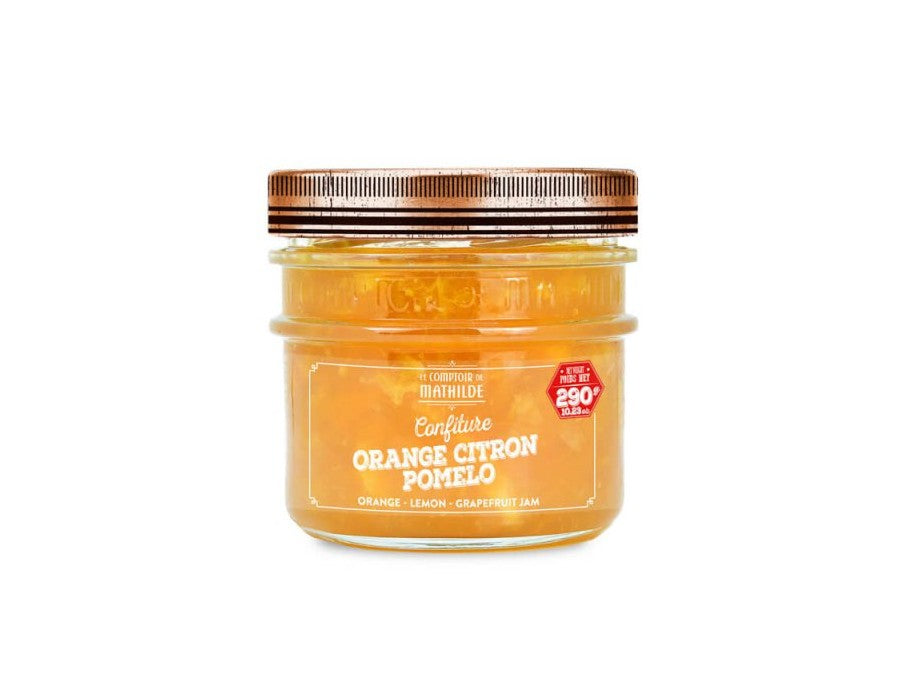 99,00
NOK
Mathilde Orange - Lemon - Grapefruit Jam 290g