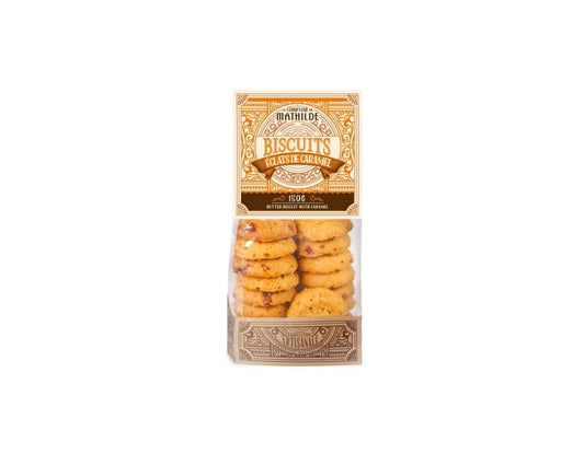 99,00
NOK
Mathilde Smørkjeks med karamell 150g