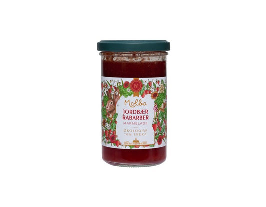 99,00
NOK
Rømer Vegan Jordbær og Rabarbra marmelade 290g