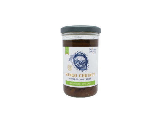 99,00
NOK
Rømer Vegan Mango Chutney sterk 250g