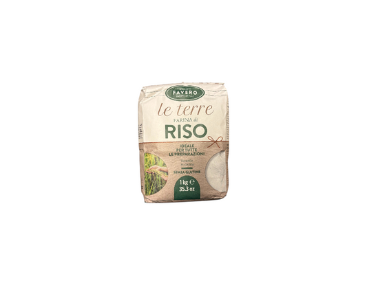 Favero Le Terre Rismel - Glutenfri Mel 1kg