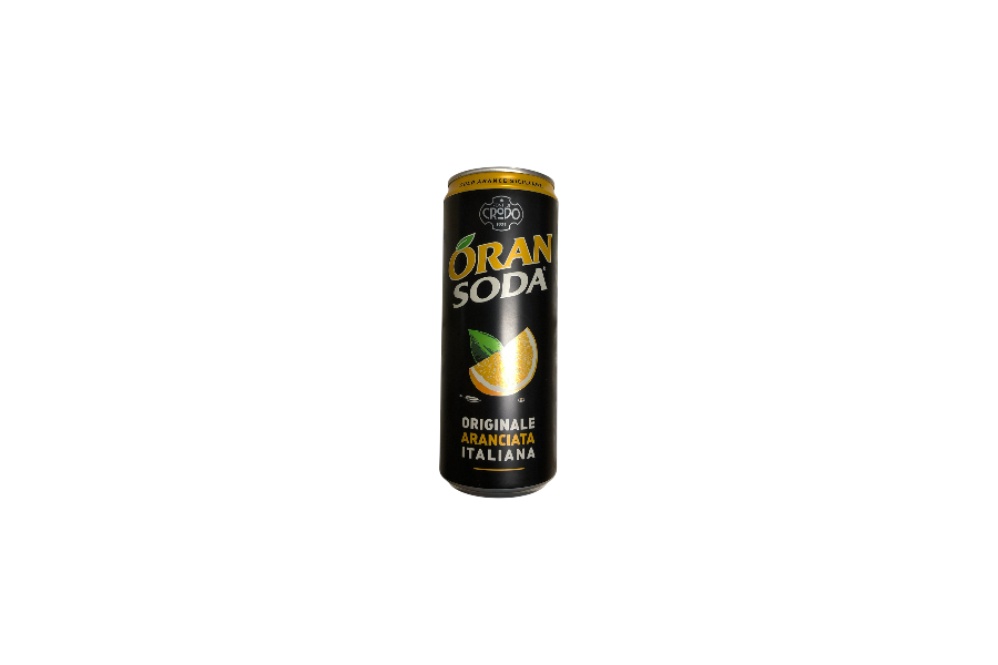 OranSoda – Original Italiensk Appelsinbrus 330ml