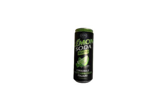 LemonSoda Mojito – Original Italiensk Mojitobrus (Alkoholfri) 330ml