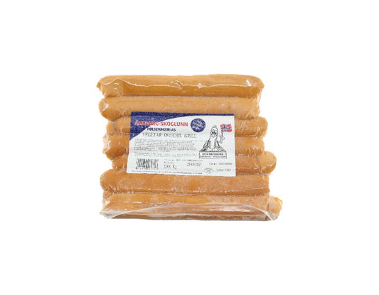Vegetar ost og chili grillpølse, 1 kg