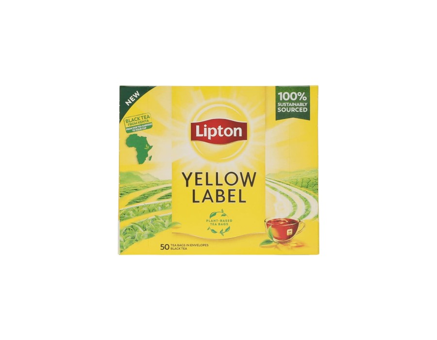 Lipton Yellow Label - filter te - 50stk