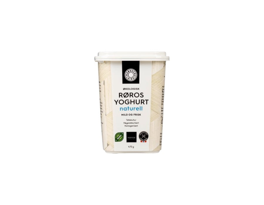 Røros Økologisk Yoghurt Naturell 470g